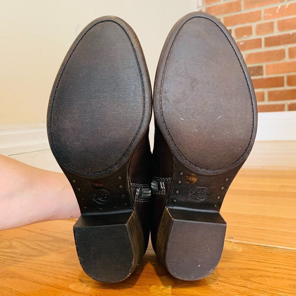 LUCKY BRAND SHOES BOOTS BOOTIES HEEL Size 7.5 37.5 M EXCELLENT - Picture 3 of 14